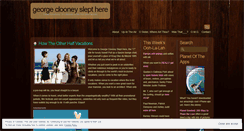 Desktop Screenshot of georgeclooneyslepthere.com
